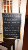 Dei Cacciatori menu