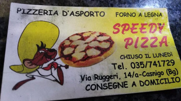 Pizza Speedy Di Gusmini Giorgio menu