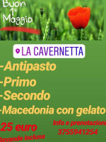 La Cavernetta menu