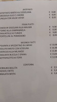 Pizzeria Campagna menu