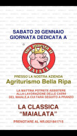 Agriturismo Bella Ripa menu