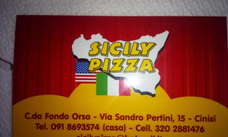 Silvy Pizza menu