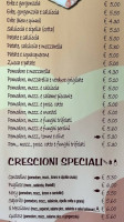 La Tramoggia menu