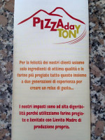 Pizza Da Tony menu