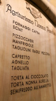 Agriturismo Nonna Aurelia menu