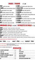 Birra Sotto La Torre menu