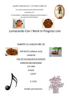 Agriturismo L'introvabile menu