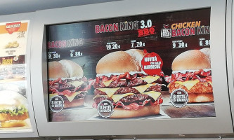 Burger King menu