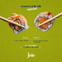 Joao Boteco Do Sushi menu