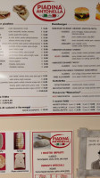 Piadineria Antonella menu