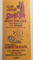 Scobydoo Pizzeria Di Levate menu