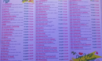 Buono Pizza Kebab menu