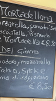 Fuori Di Pizza menu