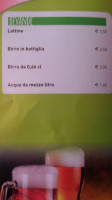 Pura Vida menu