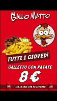 Gallo Matto Risto& American menu