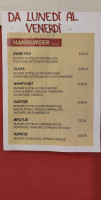 Pizzeria Braccio Di Ferro menu