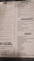 Oca Ceca menu