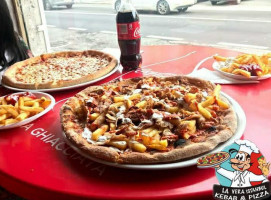 La Vera Istanbul Kebab Pizza food