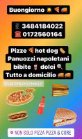 Non Solo Pizza menu