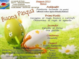 Locanda Del Fiume menu