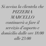 Pizzeria Da Marcello Carte