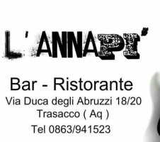 L'annapi' menu