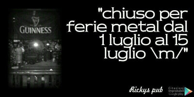 Rickys Cattivi Ma Buone menu