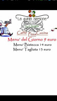 La Quinta Stagione Caffe Pizza Cucina menu