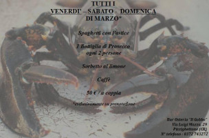 Trattoria Il Gobbo Cremona menu