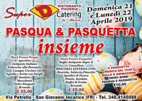 La Sosta Del Gusto Super D menu