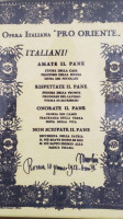 Caffe Costagli Di Pasqualetti Patrizia C. menu