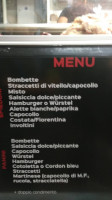 Braceria Il Casolare menu