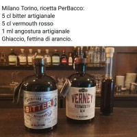 Perbacco Arona menu