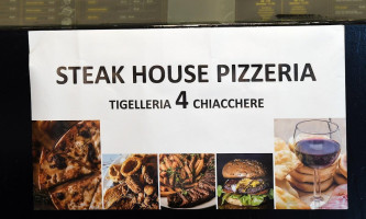 Steak House Pizzeria Tigelleria 4 Chiacchere menu