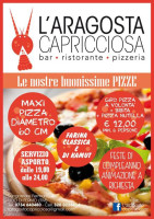 L'aragosta Capricciosa menu