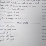 Pizzeria Da Tranquillo Carta