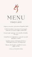 Al Capriolo Osteria, Locanda menu