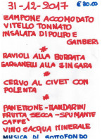 Trattoria Vej Cric menu