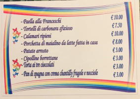 Franceschi menu