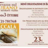 Terrazza Sul Burano Carte