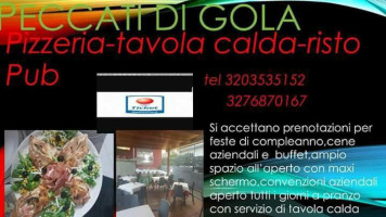 Peccati Di Gola menu