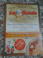 Pizzeria San Michele menu