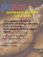 Albergo Pizzeria San Karas menu