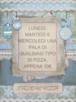 Stazione Pizza menu