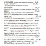Pizzeria Al Dosso Carta