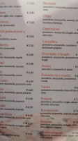 Pizzeria Simpaty menu