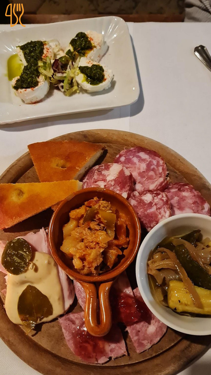 Trattoria La Topia Comida