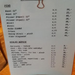 Hospudka Na Marvanku menu