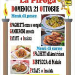 Pizzeria Fast Food La Piroga Carte