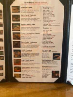 La Vela menu